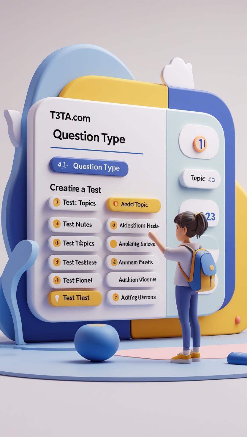 Customize number of questions per type when generating test from image