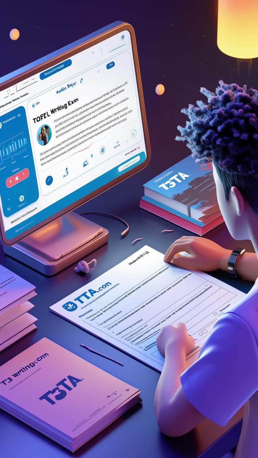AI-powered scoring and feedback dashboard for TOEFL Writing test