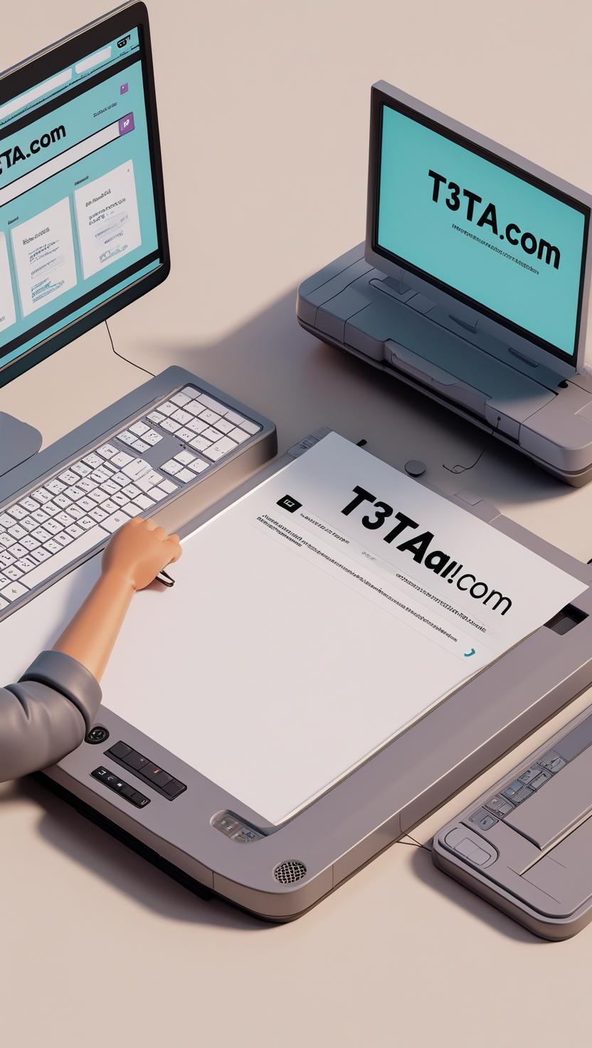 Print-ready PDF export of a test generated from PDF